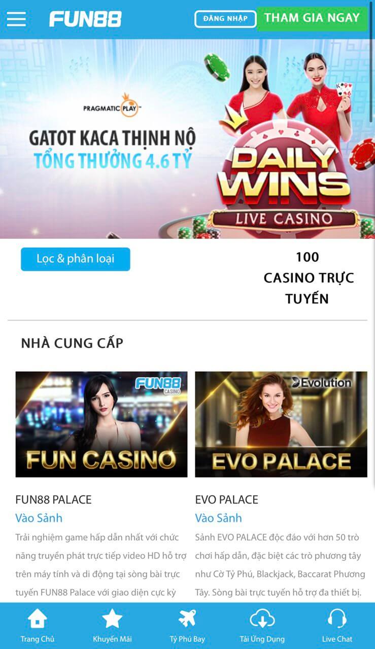 Fun88 - Trang đánh bạc trực tuyến uy tín 2023